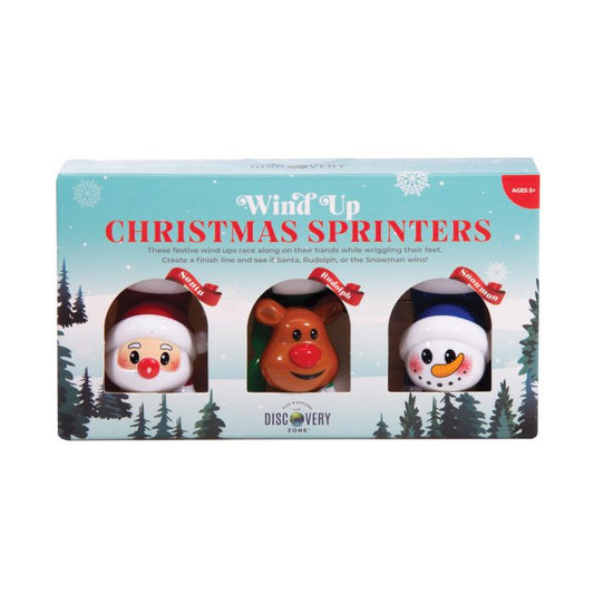 Discovery Zone Wind Up Christmas Sprinters Set/3