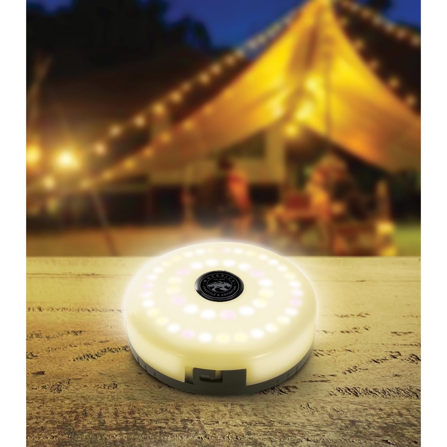 Maverick Retractable String Lights (Plain/Rainbow)