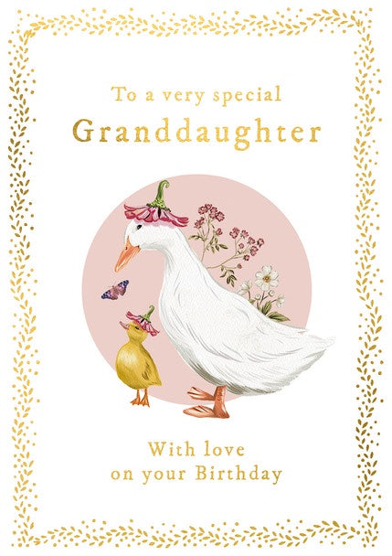 The Art File Card - Grandaughter Ducks In Hats