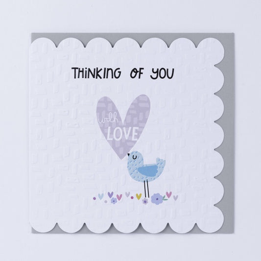 Belly Button Thinking of you Die Cut Card