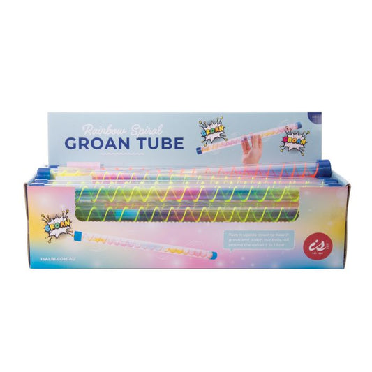 Is Gift Rainbow Spiral Groan Tube