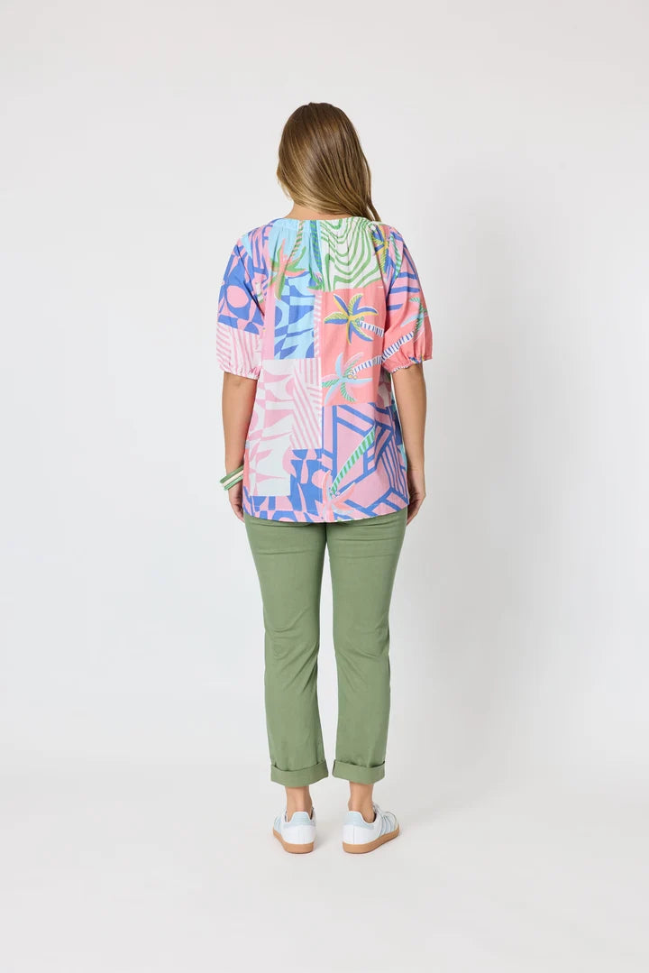 Denim by Threadz New Isabelle Pant Olive