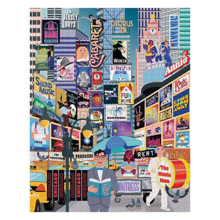 Ridleys Bucket List Puzzle - 50 Must-See Musicals