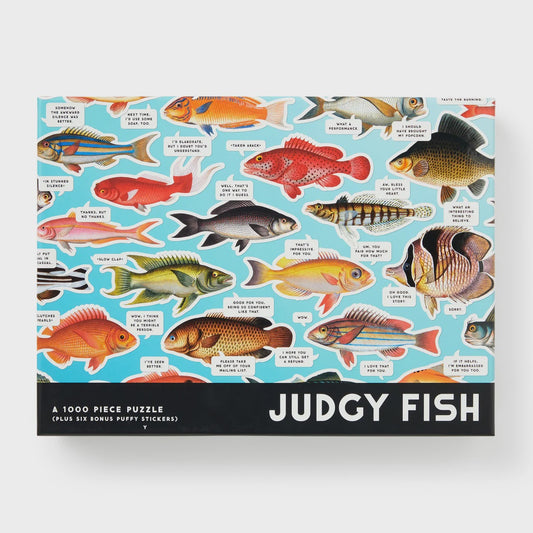 Brass Monkey Judgy Fish 1000pc Puzzle