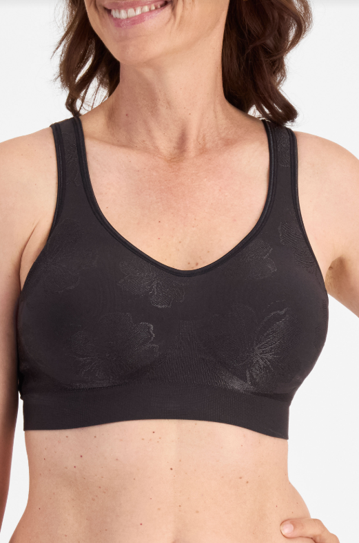 Playtex Comfort Revolution Wirefree Bra - Black