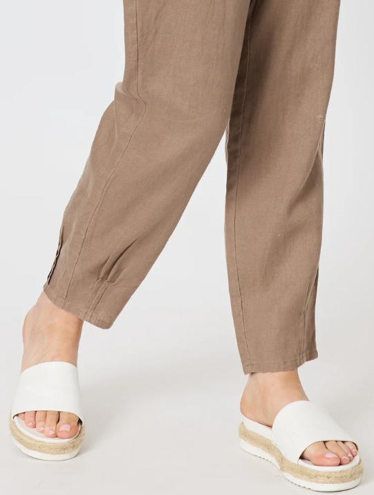 Gordon Smith Sarah Linen Pant - Mocha