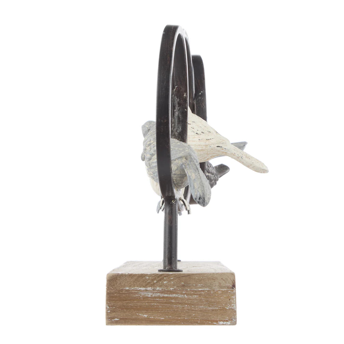 Society Home Eva Iron Bird Sculpture