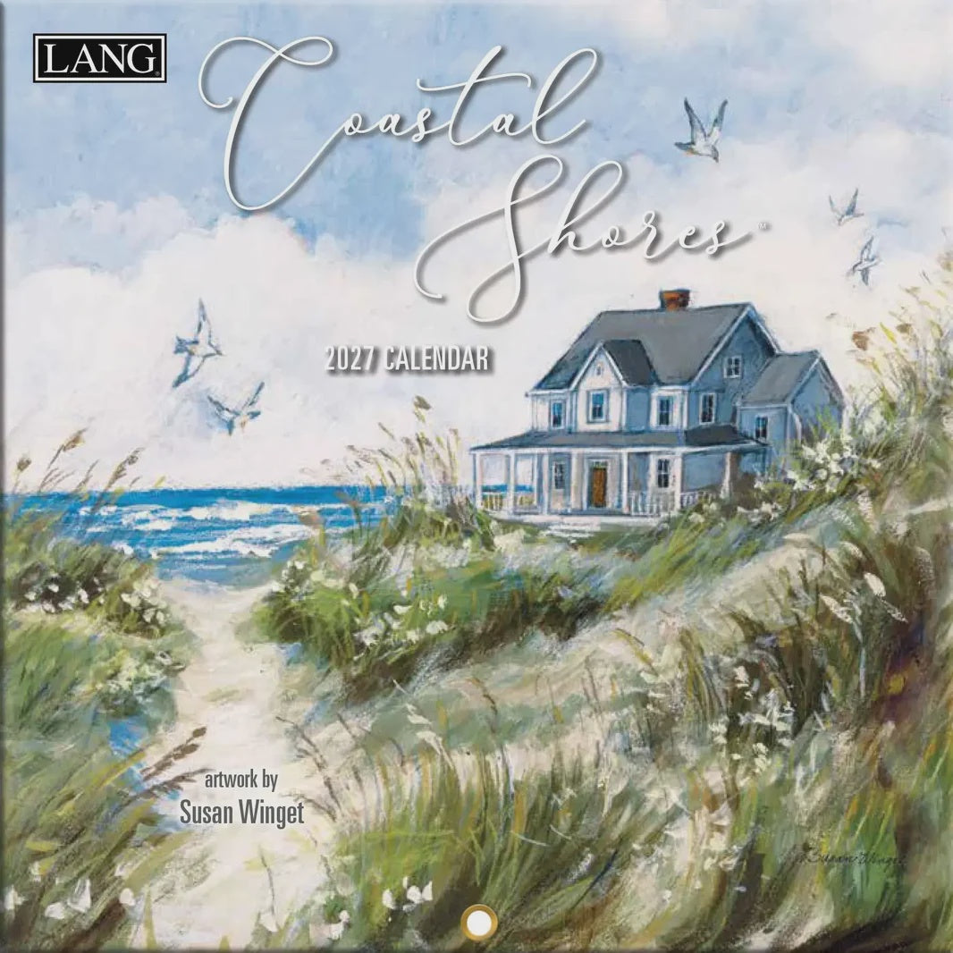 LANG 2027 Mini Calendar - Coastal Shores