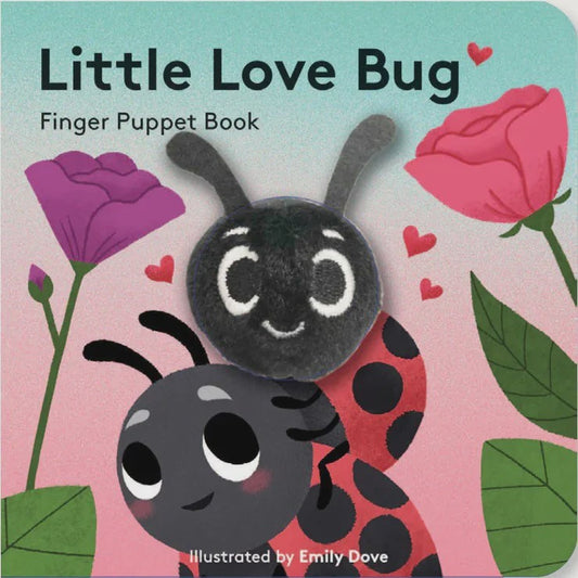 Little Love Bug Finger Puppet Book - Emily Dove