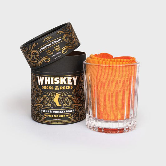 Luckies Whiskey Socks on the Rocks