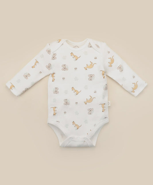 LUMMI Bodysuit - Kangaroo & Koala