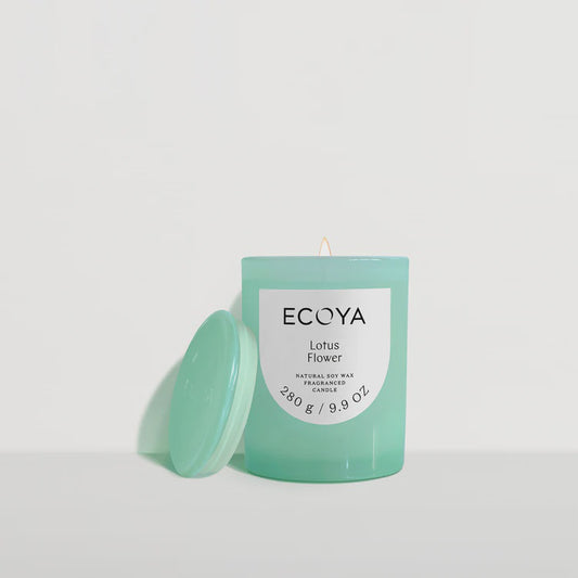 Ecoya Lotus Flower Metro Candle