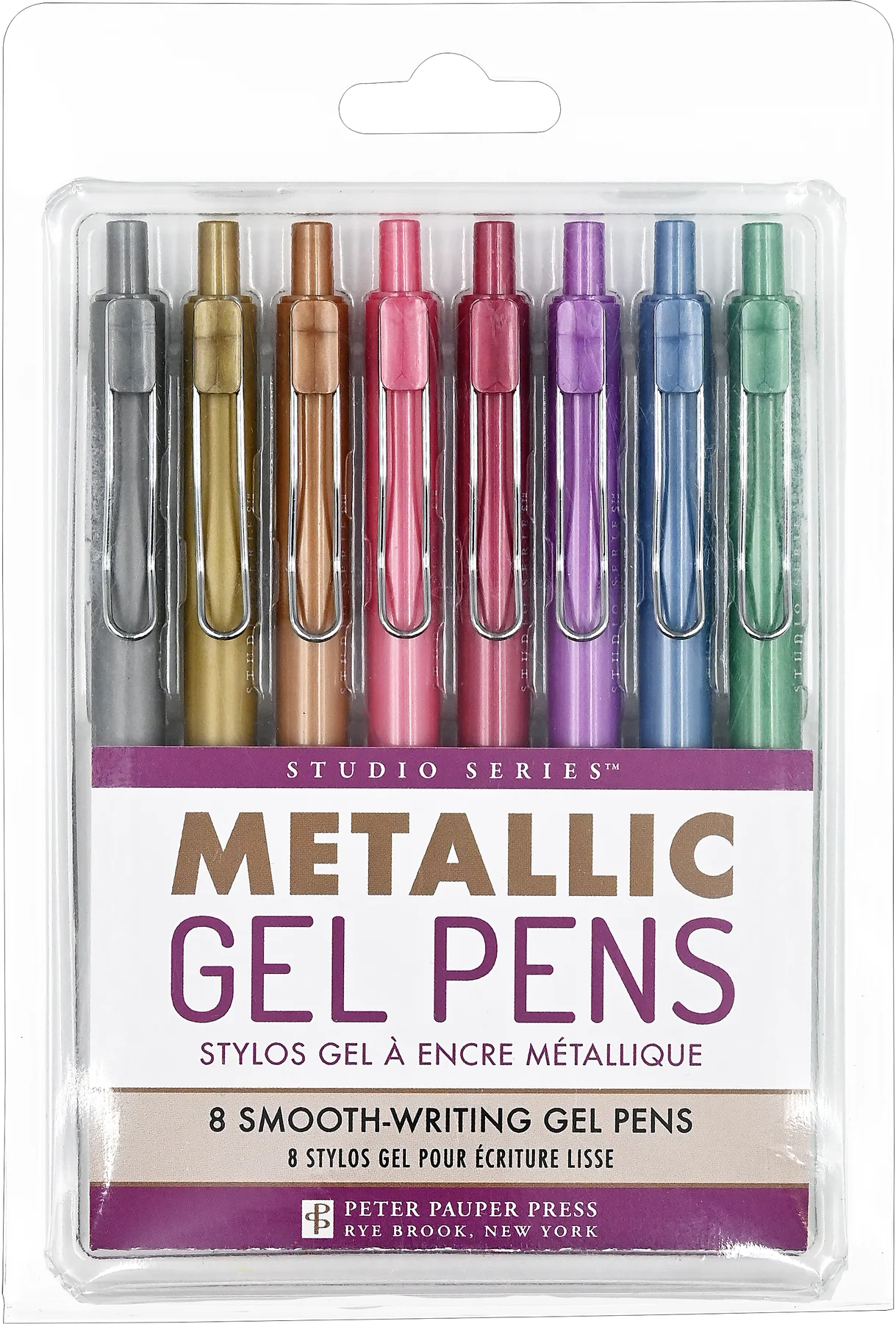 Peter Pauper Metallic Gel Pens