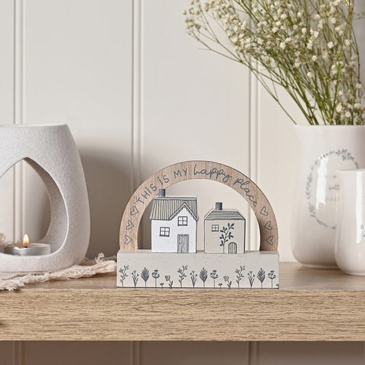 Artique My Happy Place Moments House Plaque