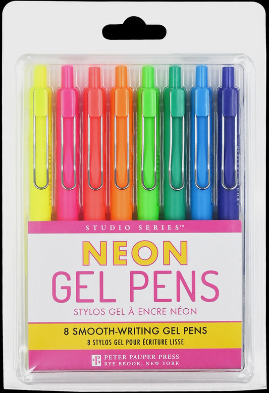 Peter Pauper Neon Gel Pens