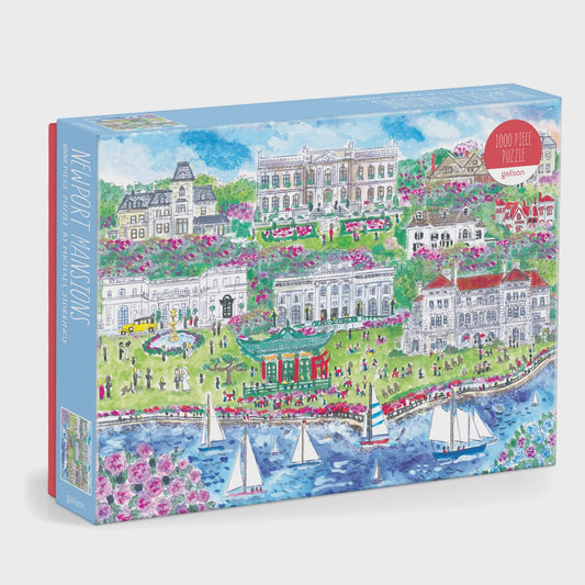 Galison Newport Mansions 1000pc Puzzle