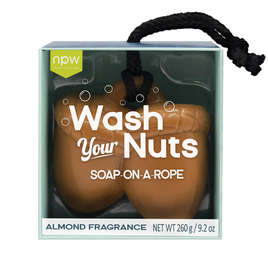 NPW Wash Your Nuts Soap-On-A-Rope