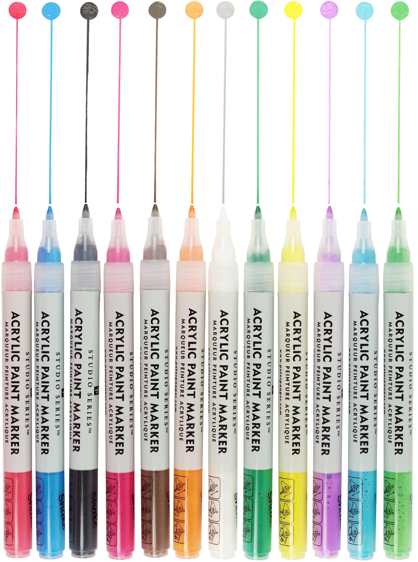 Peter Pauper Acrylic Paint Markers