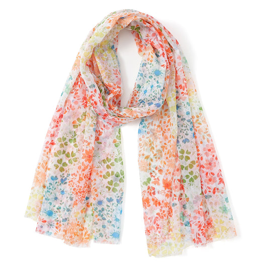 Enhance Accessories Pattie Scarf Citrus