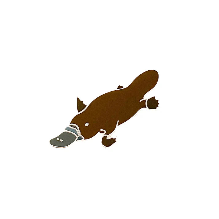 Red Parka Tasmanian Enamel Pins