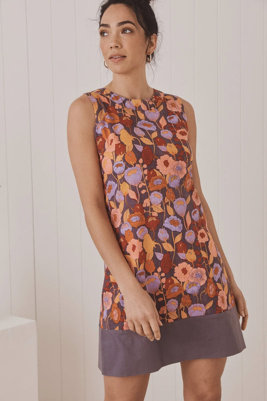 MahaShe Sixties Tunic Poppy Peach