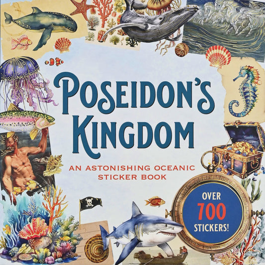 Peter Pauper Sticker Book - Poseidon's Kingdom