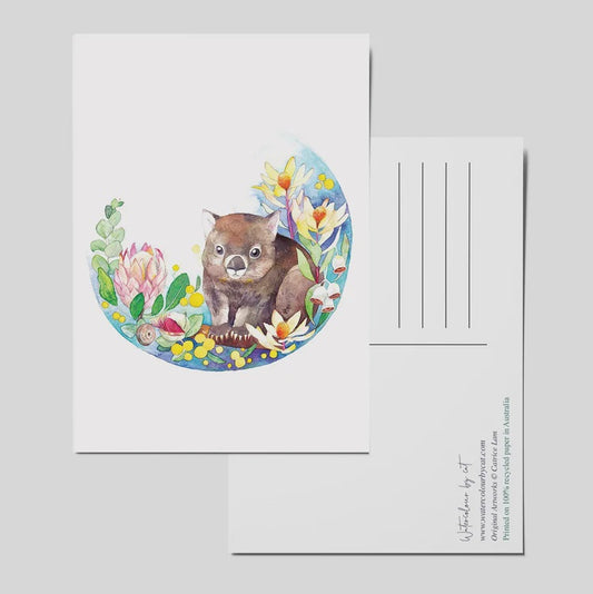 Watercolour By Cat Postcards