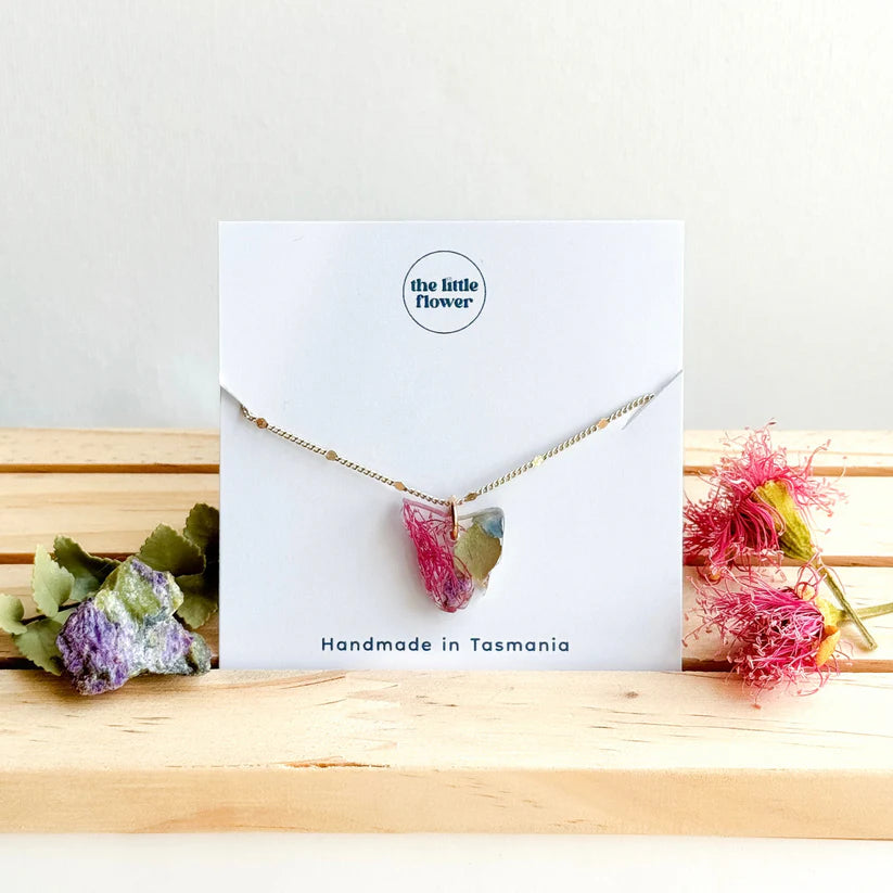 The Little Flower Handmade Lutruwita Necklace