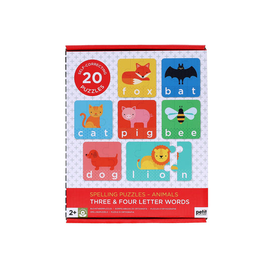 Petit Collage Spelling Puzzles: Animals