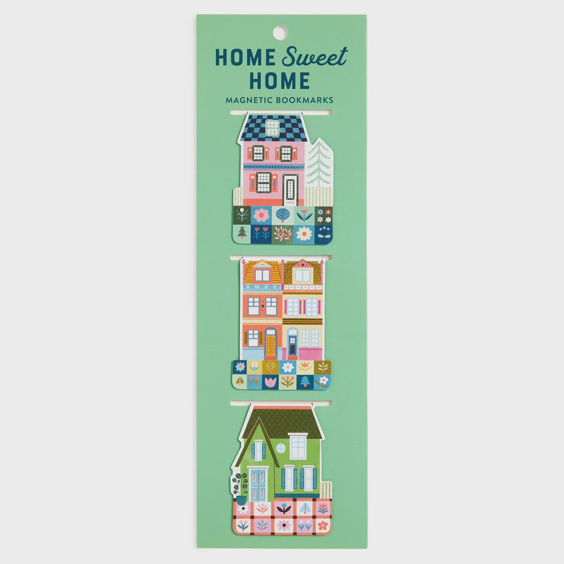 Galison Home Sweet Home Set/3 Magnetic Bookmarks