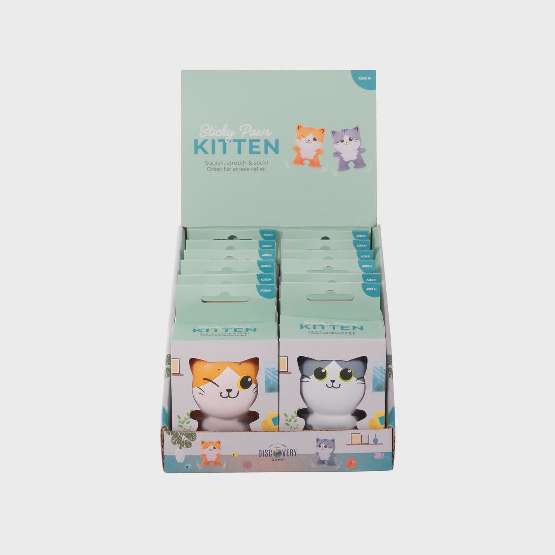 Discovery Zone Sticky Paws Kitten