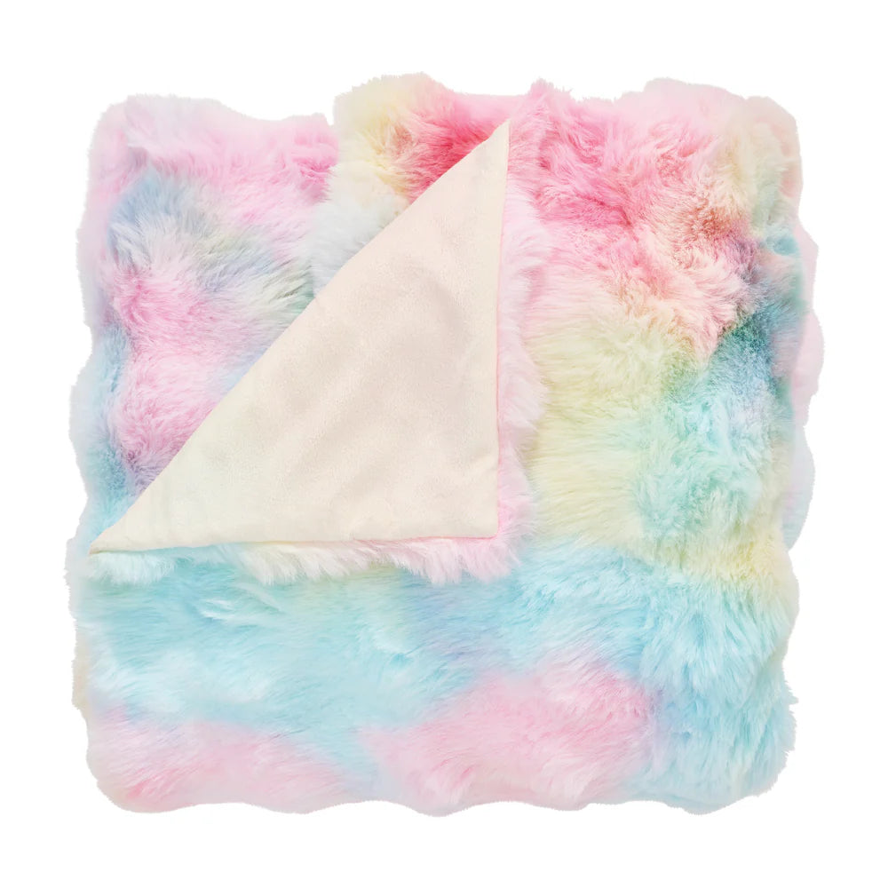 Annabel Trends Bubble Faux Fur Throw