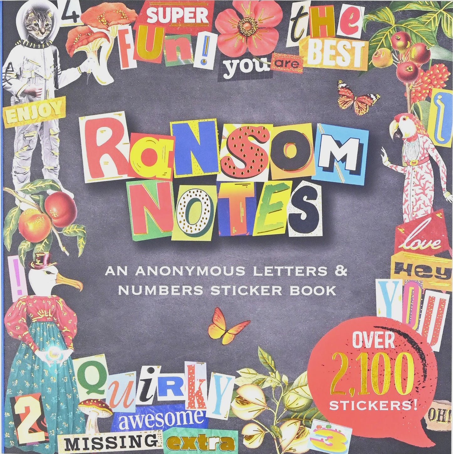 Peter Pauper Sticker Book - Ransom Notes