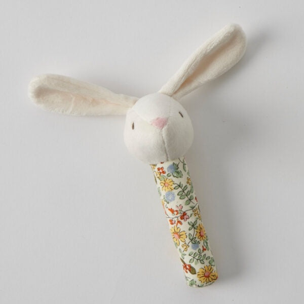 Jiggle & Giggle Floral Bunny Rattle