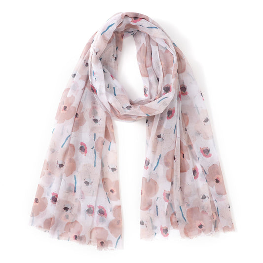 Enhance Accessories Remembrance Scarf  - Almond