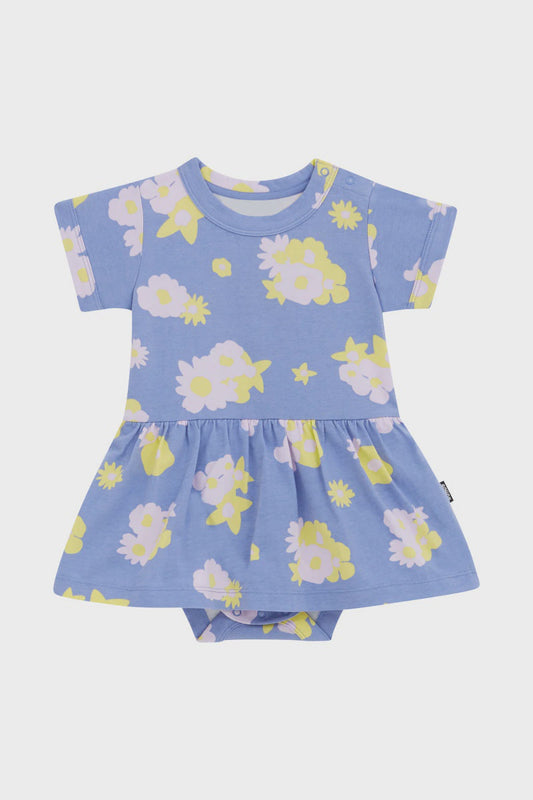 Bonds Stretchies Roomies Balletsuit Garden Club Blue