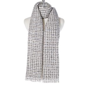 Ivys Scarf Small check with sparkle