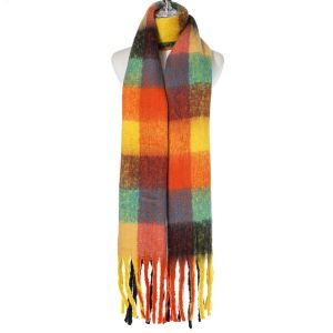 Ivys Rainbow Check Scarf