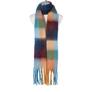 Ivys Rainbow Check Scarf