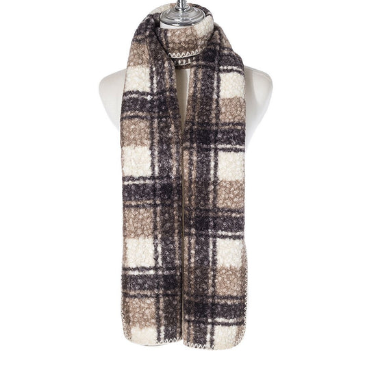 Ivys Narrow Scarf with blanket stitch