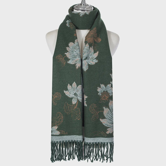 IVYS Thick Tassel Pashmina