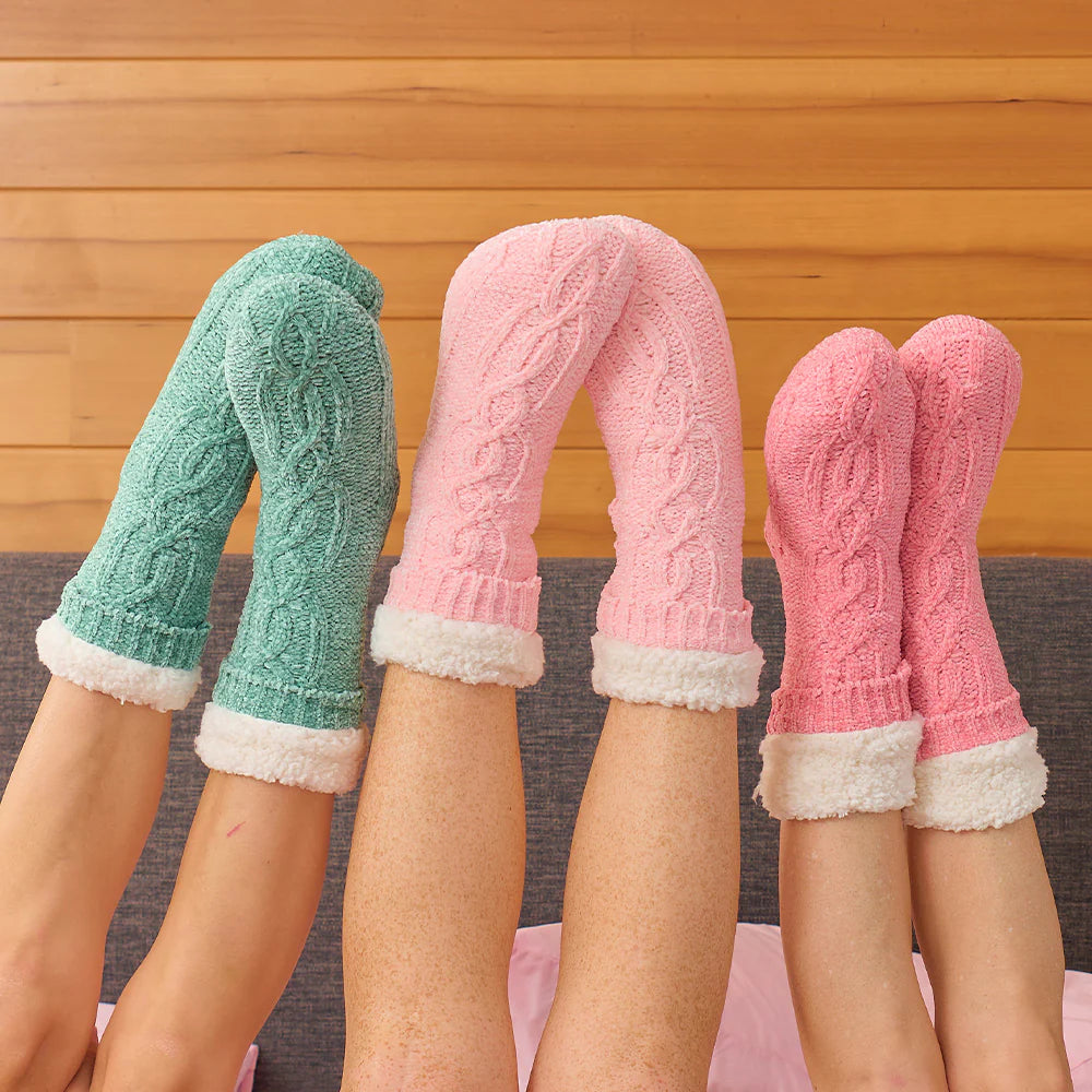 annabel trends Chenille Lounge Socks