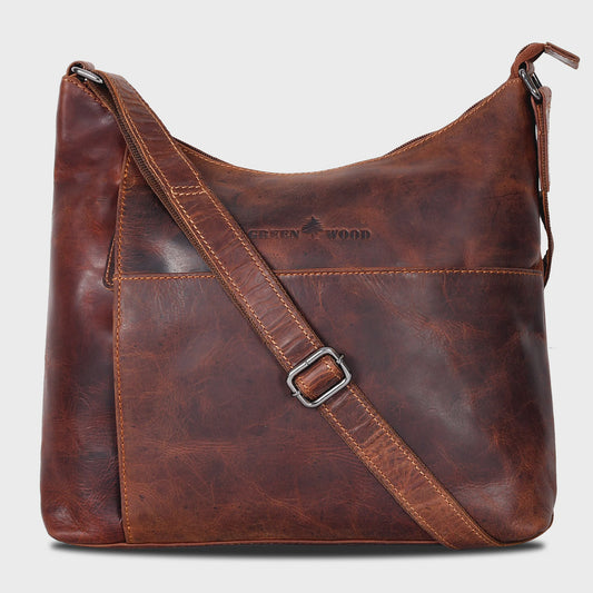 Greenwood Leather Shoulder Bag Layla