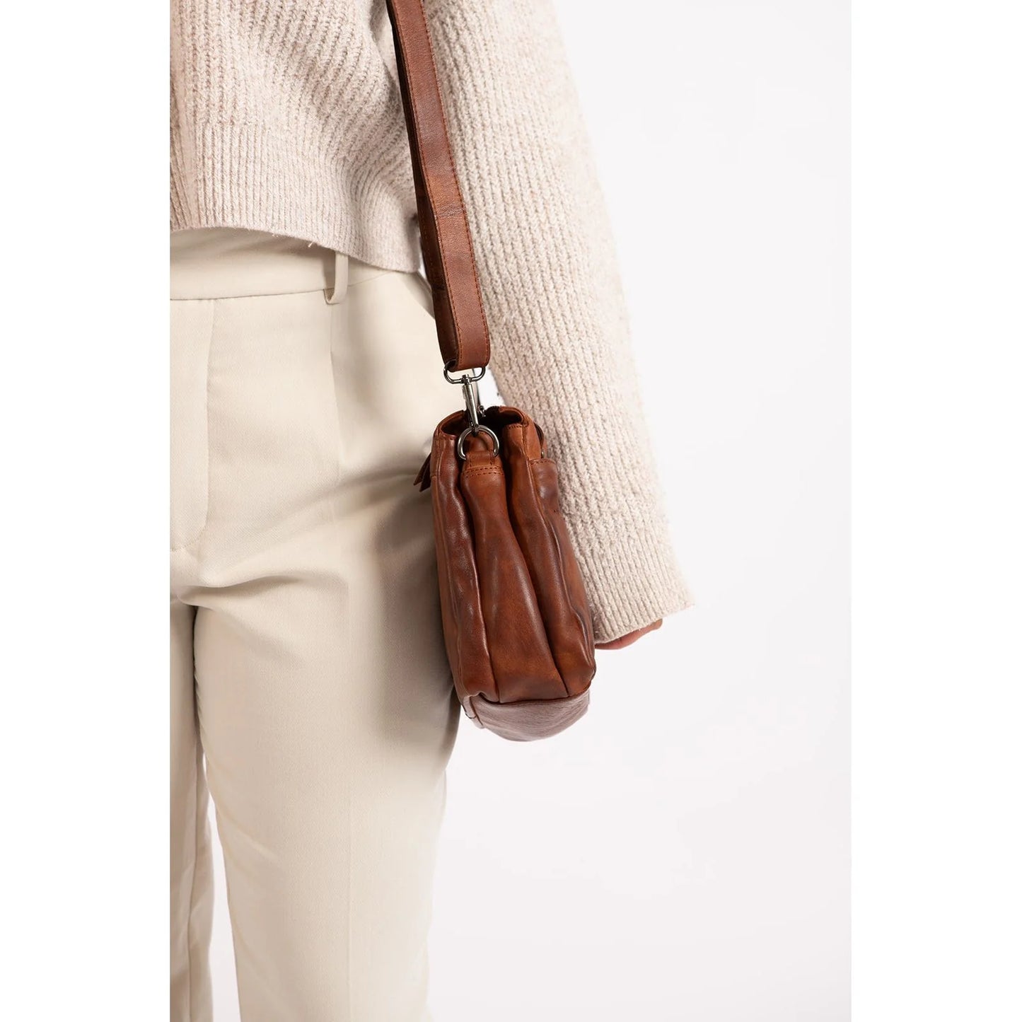 Greenwood Shoulder Bag June - Cognac