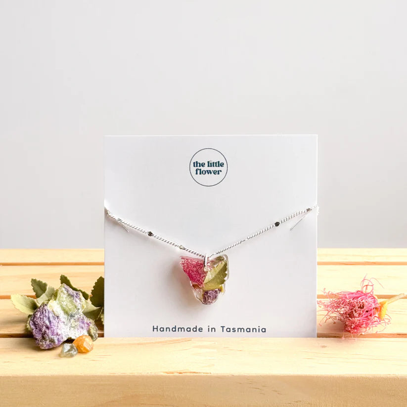The Little Flower Handmade Lutruwita Necklace