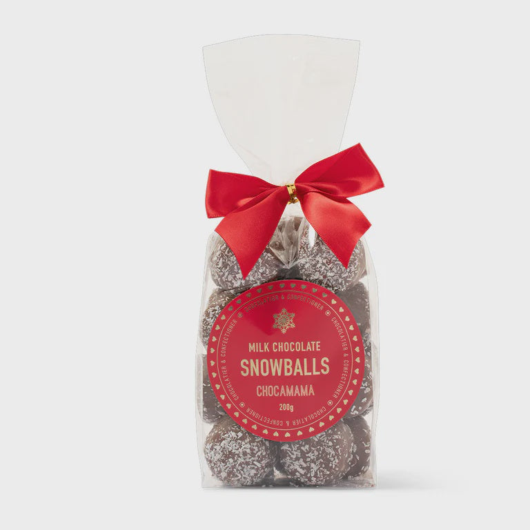 Choca Mama Milk Chocolate Snowballs 200G