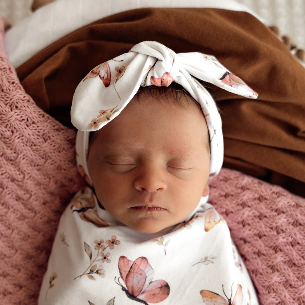 Snuggle Hunny Organic Butterfly Topknot