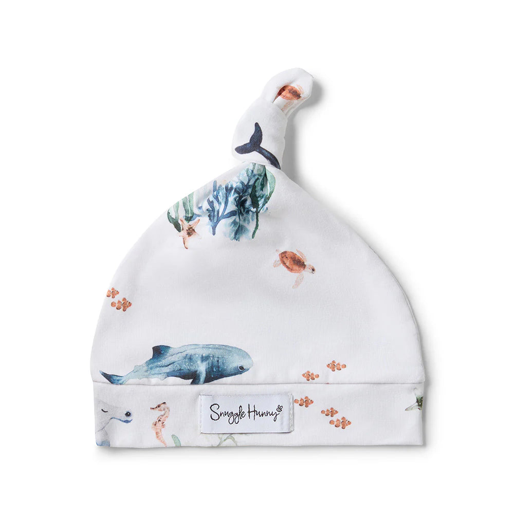 Snuggle Hunny Knotted Beanie