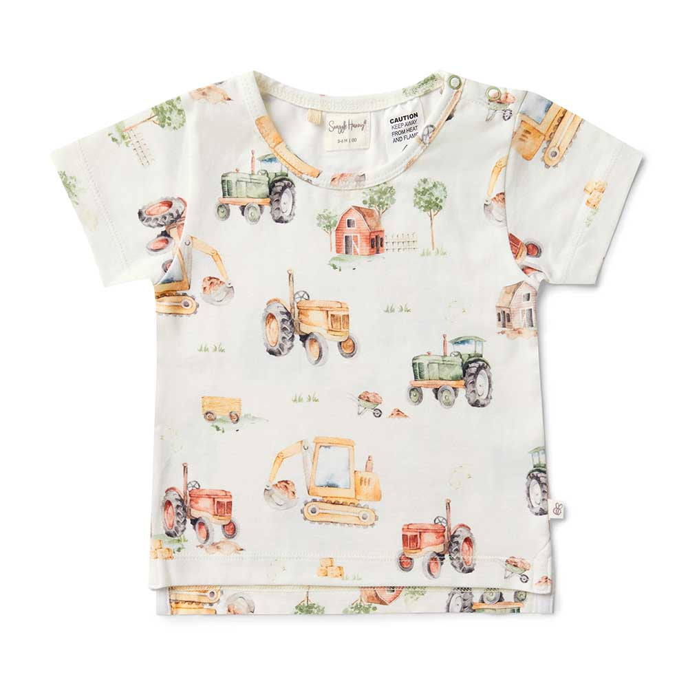 Snuggle Hunny Organic T-Shirt - Diggers
