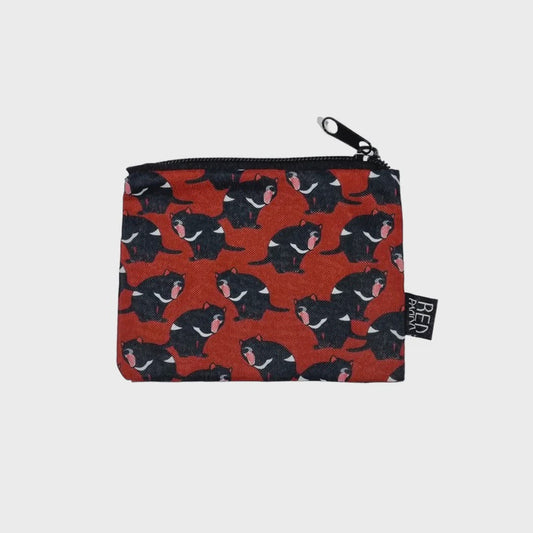 Red Parka Tasmanian Devil RPET Pouches